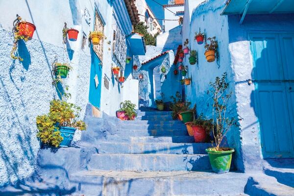 Chauen, una joya azul en Marruecos