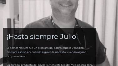 CCSS llora pérdida de doctor del Hospital de Heredia Julio Necuze por causa de la covid-19
