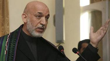 Karzai acepta que Afganistán recibió dinero de Irán