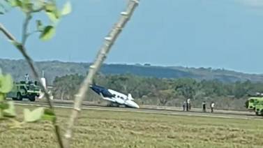 Accidente de aeronave provocó cierre temporal del aeropuerto Daniel Oduber