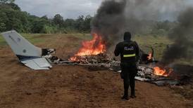 Incendian avioneta en pista clandestina en Sarapiquí