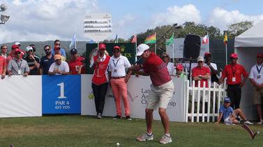 Álvaro Ortiz lidera equipo de Costa Rica para centroamericano de golf
