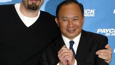  John Woo rodará un   <em>Titanic </em> a “lo  chino”  