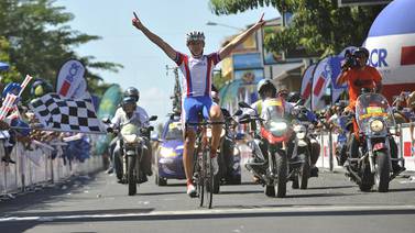  Ciclista ruso Timofey Kritskiy es un coleccionista de triunfos por el mundo