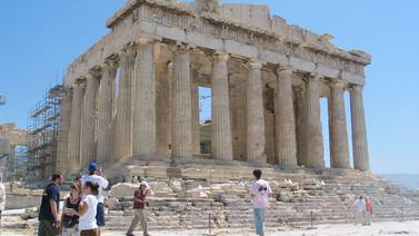 Restauración de frontón oeste de Partenón griego comenzará a finales de año