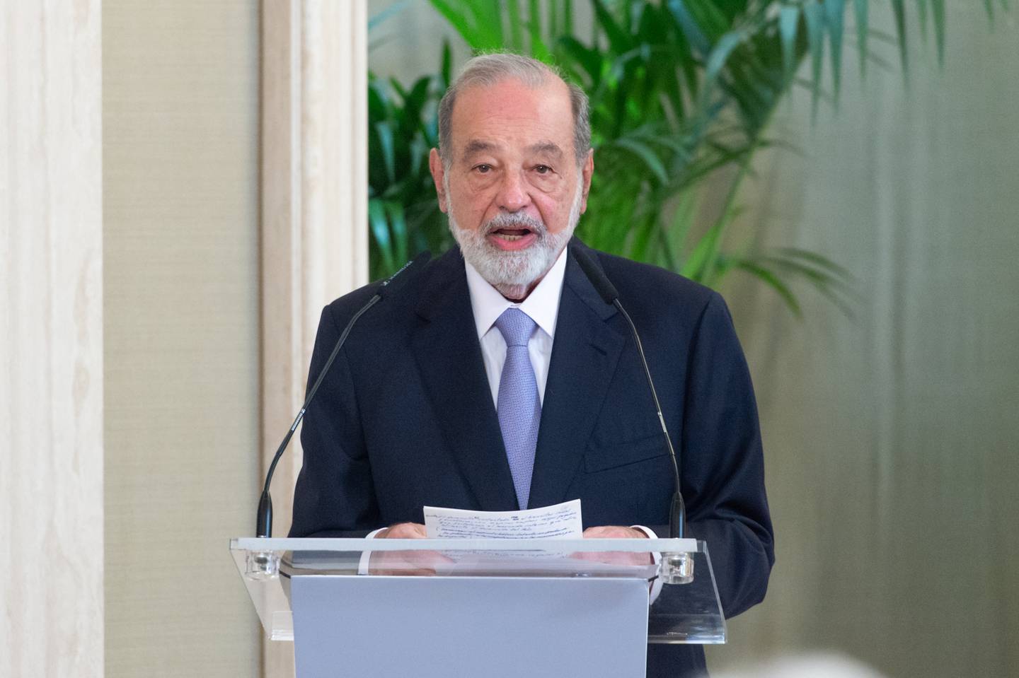 Carlos Slim, presidente del Grupo Carso
