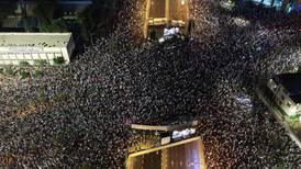 Multitudinarias manifestaciones en Israel antes de voto crucial sobre reforma judicial