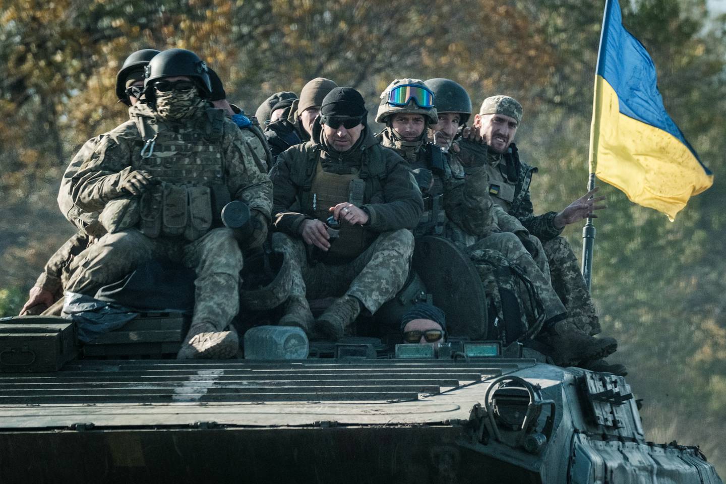 Las tropas ucranianas debieron replegarse en los últimos días ante el avance de Rusia.