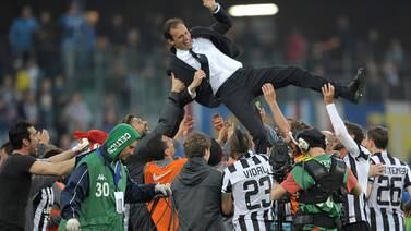 La Juventus celebra el campeonato de Italia y ahora va por el Real Madrid en la  <em>Champions League</em>