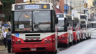 Sala IV rechaza reclamo de autobuseros contra modelo tarifario de Aresep