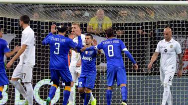 Juventus golea al Verona y clasifica a cuartos de la Copa italiana