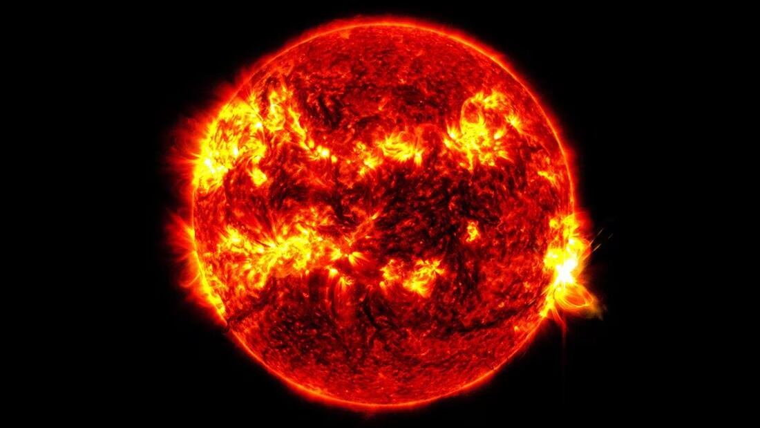 La NASA capturó la imagen de la llamarada solar más potente del ciclo solar actual y la compartió en sus plataformas digitales.