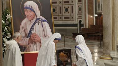 Papa alista canonización de la madre Teresa de Calcuta para este domingo