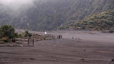 Volcán Irazú registró la temperatura más baja de esta madrugada con 3,4 grados