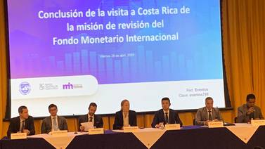Misión del FMI visitará Costa Rica en octubre para revisar economía y programas de crédito