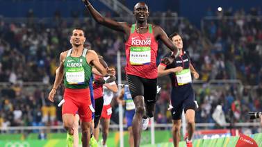 El keniano David Rudisha revalida en Río 2016 su título olímpico de 800 metros