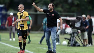 Andrés Carevic, técnico de Alajuelense: ‘Estamos con bronca’