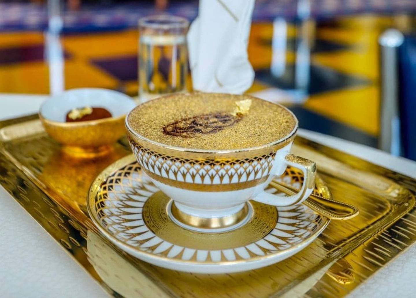 El Explicador - Café con oro - Burj Al Arab - Dubai - Jumeirah 24K