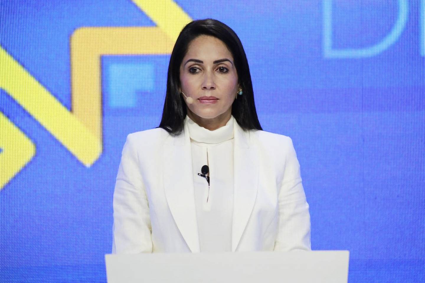 El pasado 13 de agosto, la candidata presidencial Luisa González participó del debate.