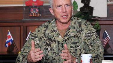 Jefe del Comando Sur de EE. UU. destaca crecimiento de decomisos de drogas en Costa Rica