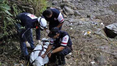 Cruz Roja recupera cuerpos de dos ahogados