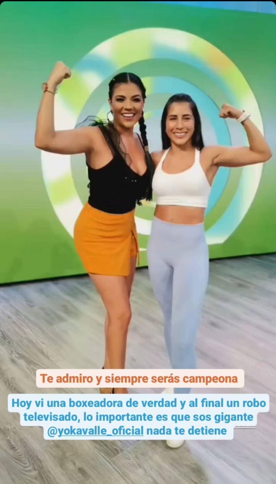 Como muchos costarricenses, la presentadora Natalia Rodríguez aprovechó sus redes sociales para mostrar su apoyo a Yokasta Valle.