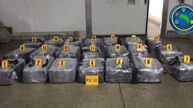 Narcos camuflaron 21 maletines con cocaína en cargamento de piña que iba para Holanda