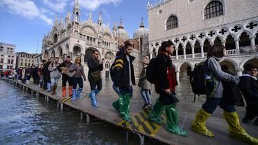 Venecia aplicará tarifa a visitantes de un día para prevenir turismo de masas
