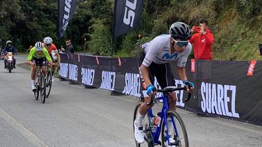 Colombiano Juan Diego Alba es el nuevo líder de la Vuelta a Costa Rica