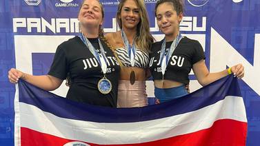 Ticas ganan oro en torneo internacional Panama Jiu Jitsu Open 2022