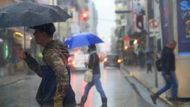 Aguaceros, tormenta y un torbellino en Cartago se registran tras calentamiento matutino