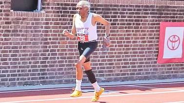 Atleta de 100 años que impone récord mundial en 100 metros lisos: ‘La clave está en la cabeza, no en el físico’