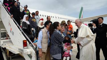 Papa Francisco en Lesbos: ‘Todos somos migrantes’