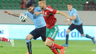 Uruguay vence 1-0 a Marruecos con tanto de Edinson Cavani