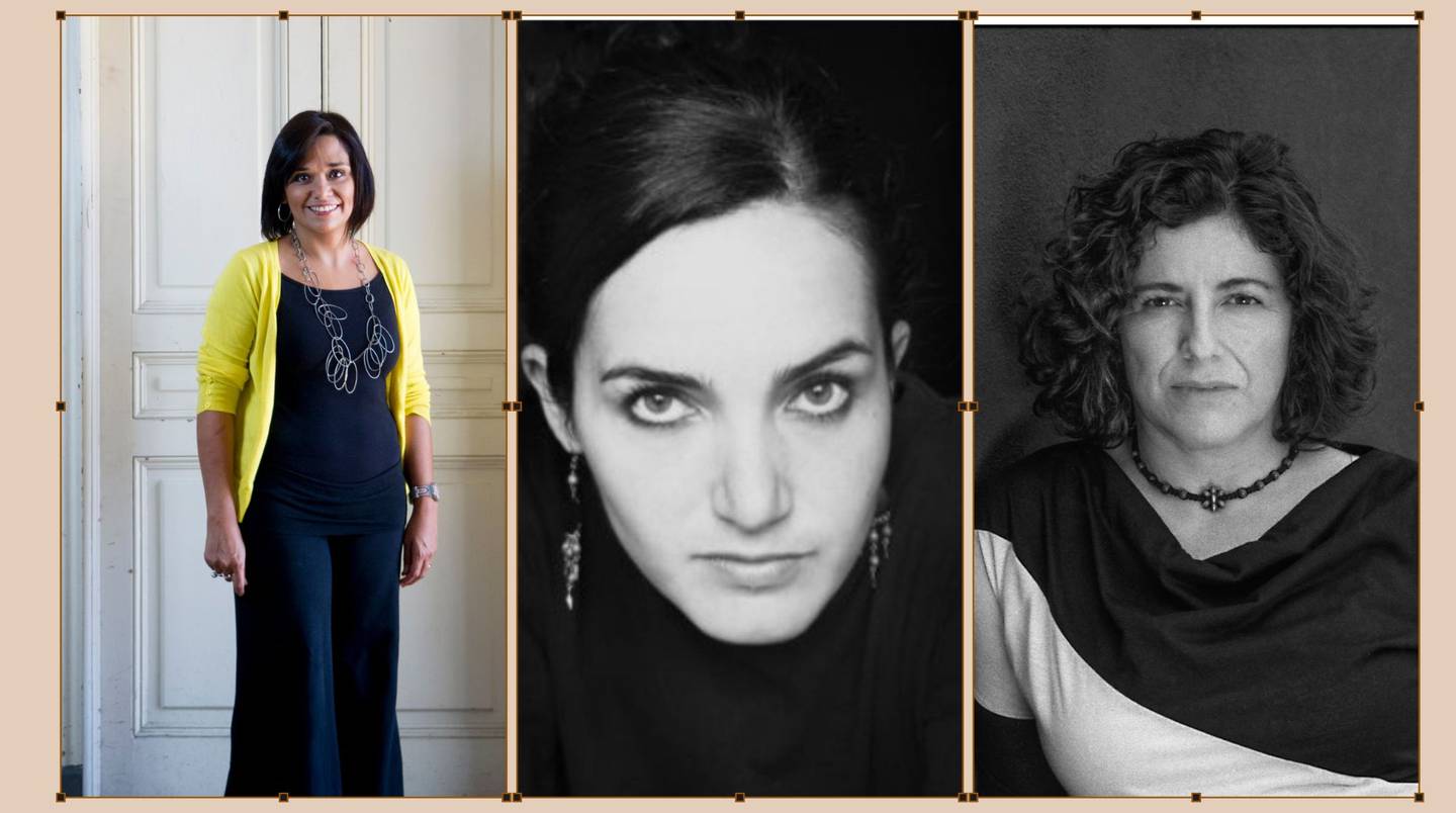 Karla Sterloff, Laura Flores y Catalina Murillo son tres escritoras costarricenses consolidadas, con gran trayectoria. Foto: Archivo LN - Perro Azul