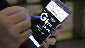 Retiro del Galaxy Note 7 hace caer ganancias de Samsung