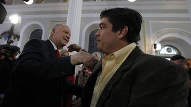 Carlos Alvarado se reunió con Rodolfo Piza el miércoles