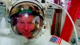 Astronauta a salvo tras filtración de agua