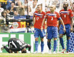 Luis Marín (3) fue el capitán de la Selección de Costa Rica en el Mundial de Alemania 2006. 