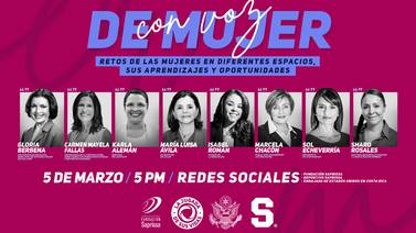 Fundación Saprissa conmemora el Día Internacional de la Mujer con un foro abierto al público