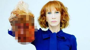 Comediante Kathy Griffin queda fuera de CNN por video con cabeza decapitada de Donald Trump