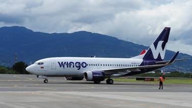 Aerolínea de bajo costo Wingo abrirá nuevo vuelo entre Costa Rica y Panamá
