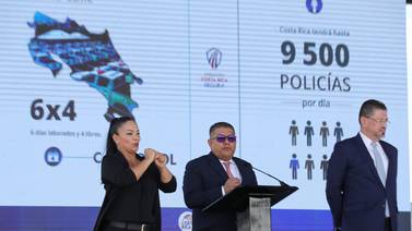 Plan de seguridad: Gobierno cambia horario de policías, pide presupuesto y reformas legales