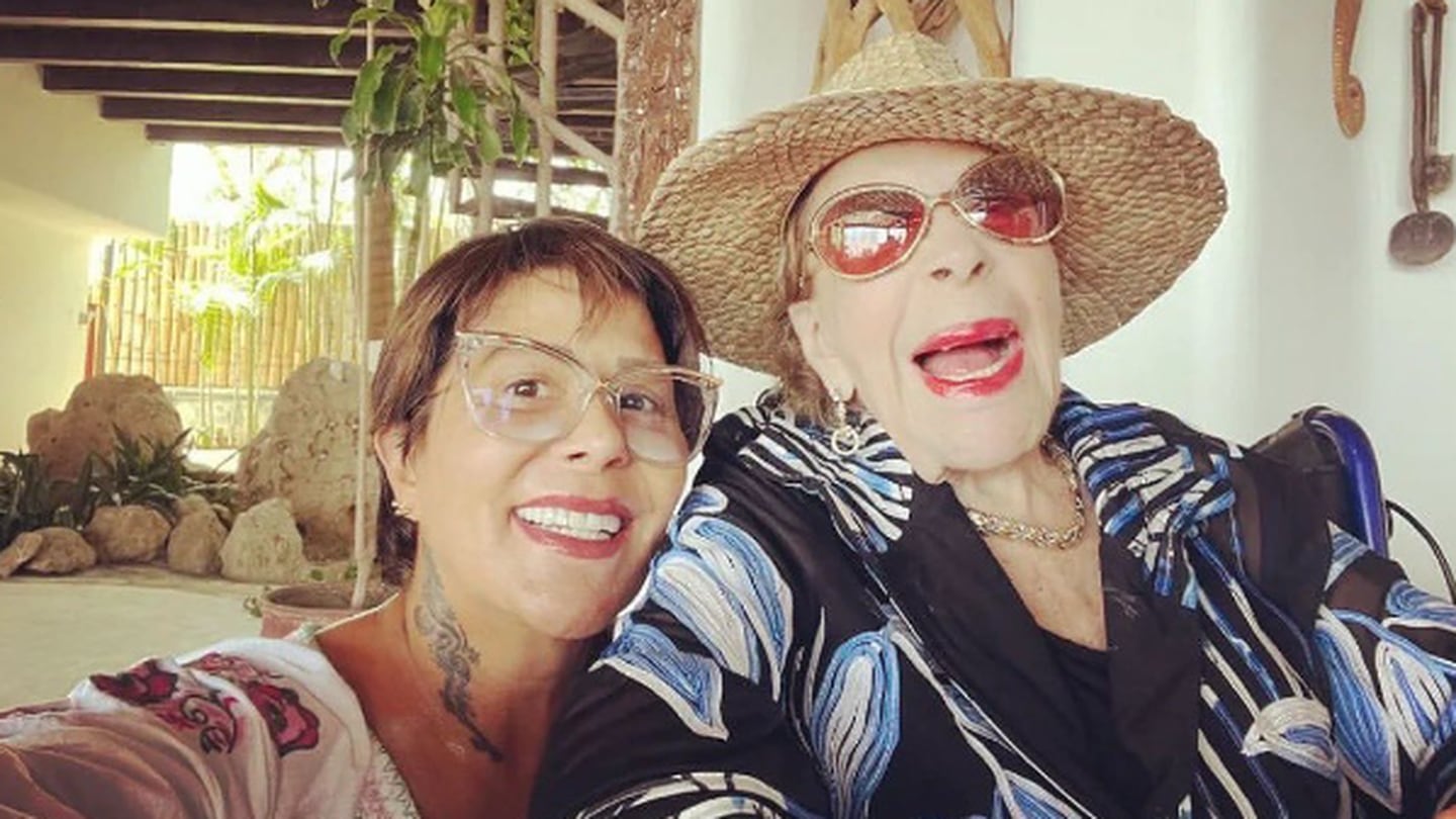Alejandra Guzmán y su madre, Silvia Pinal