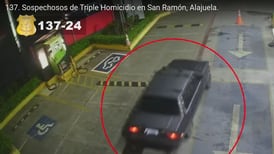 OIJ busca carro negro relacionado con triple homicidio 