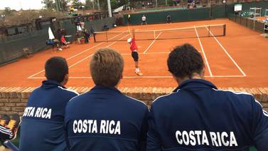 Selección de tenis de Costa Rica no logra ascenso en Copa Davis