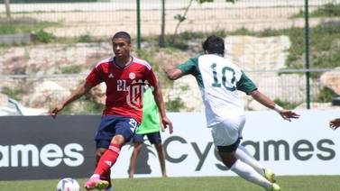 Selección de Costa Rica Sub 23 muestra en Francia las mismas virtudes y carencias de la Mayor