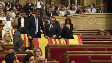 Gobierno catalán convoca el referendo sobre la independencia de España 