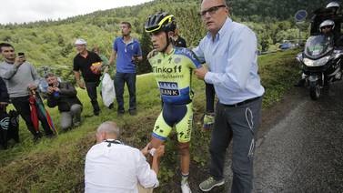 Alberto Contador: 'Podría haber muerto en la caída del Tour de Francia'