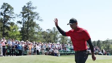 Tiger Woods golpeó a un aficionado durante el Torneo Masters de Augusta